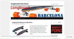 Desktop Screenshot of longboardbarcelona.com